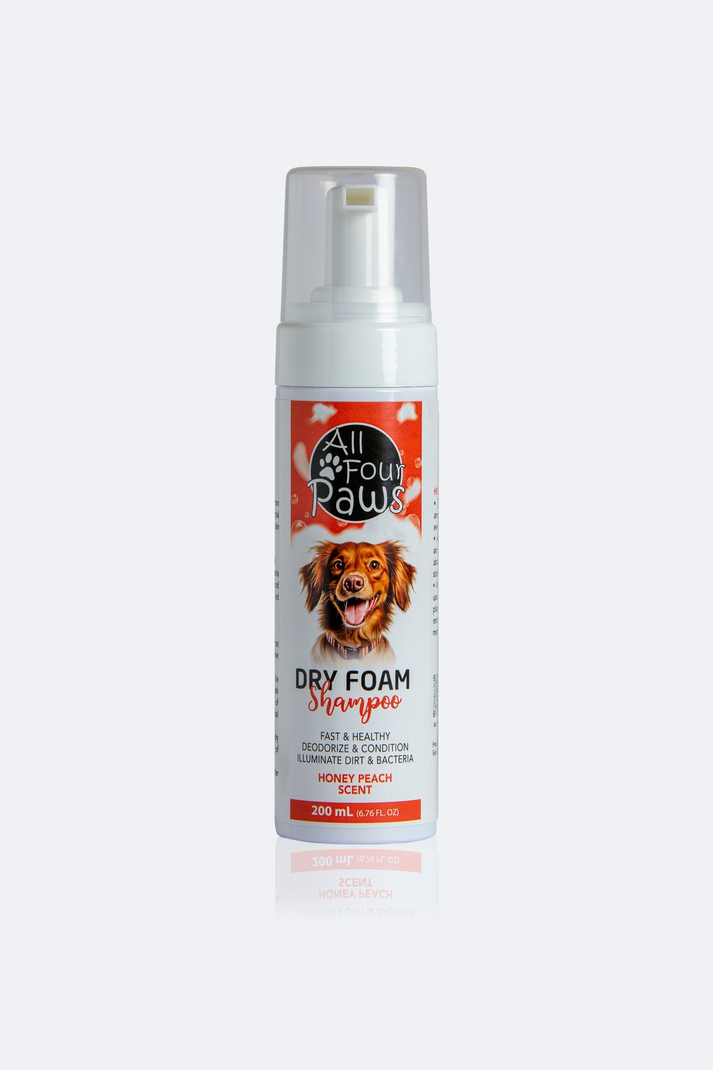 All four Paws Dry Foam Shampoo 200ml