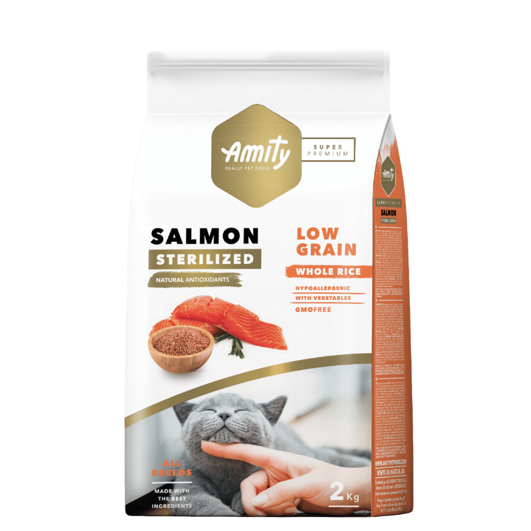 Amity Super Premium Sterilized Cat - Salmon 2Kg