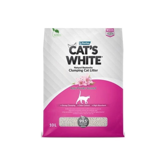Benta - Cat's White Natural Bentonite Clumping Cat Litter