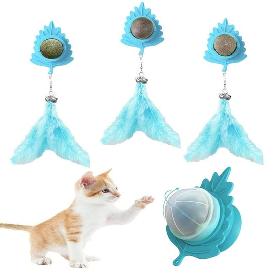 Cat Catnip Toy With Suction Cup