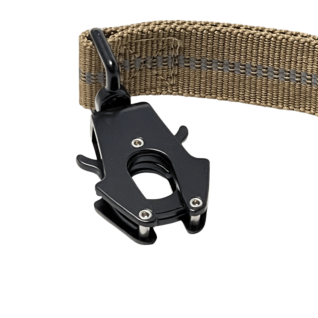 Tactical Leash Black with Seatbelt