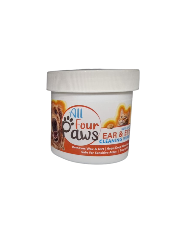 All Four Paws Pet Ear Wipes - 130 Pieces