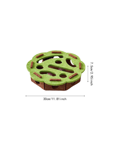 Cat puzzle board dimensions 30cm wide by 7.5cm tall