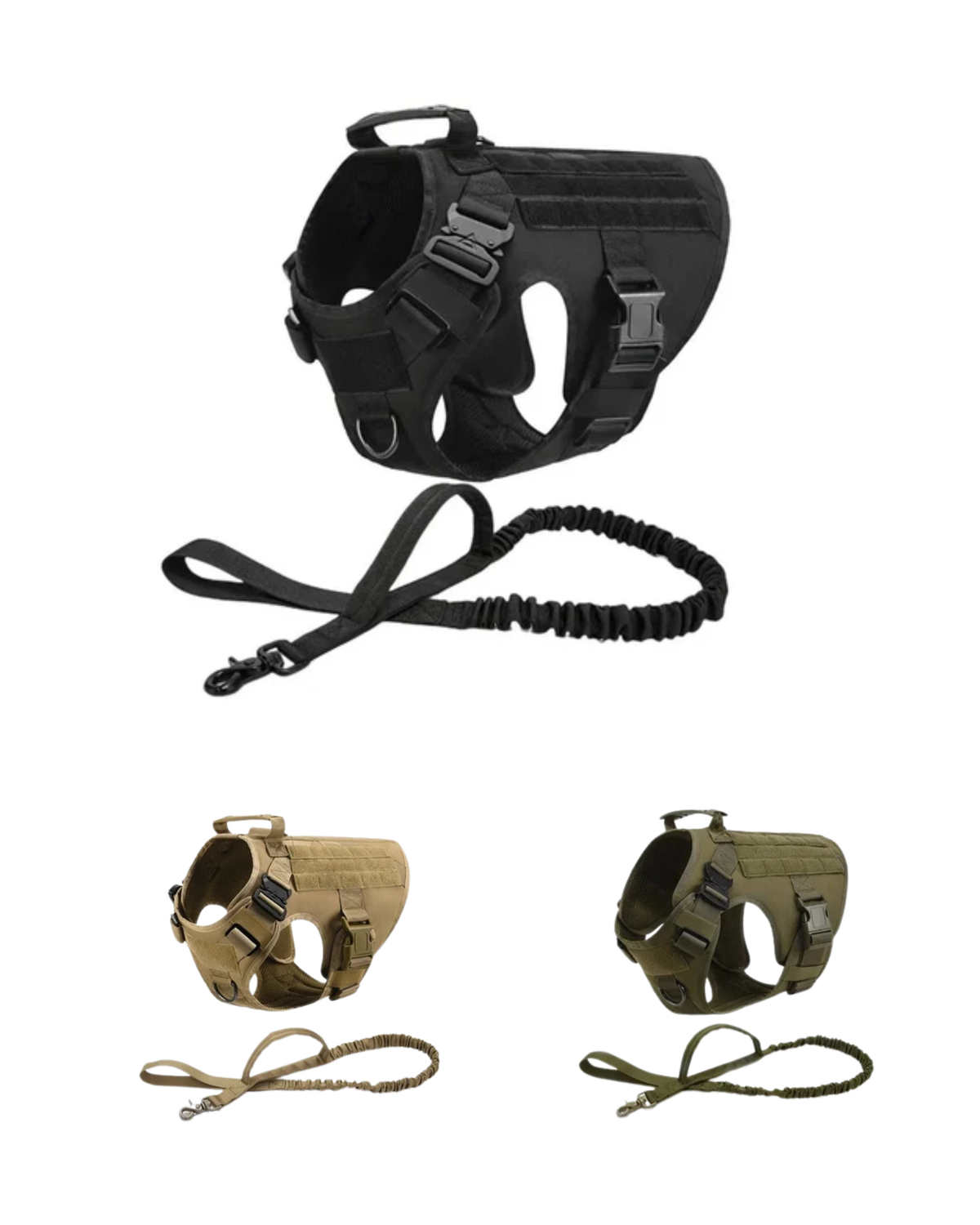 Dog Harness with Leash + Collar Super Premium