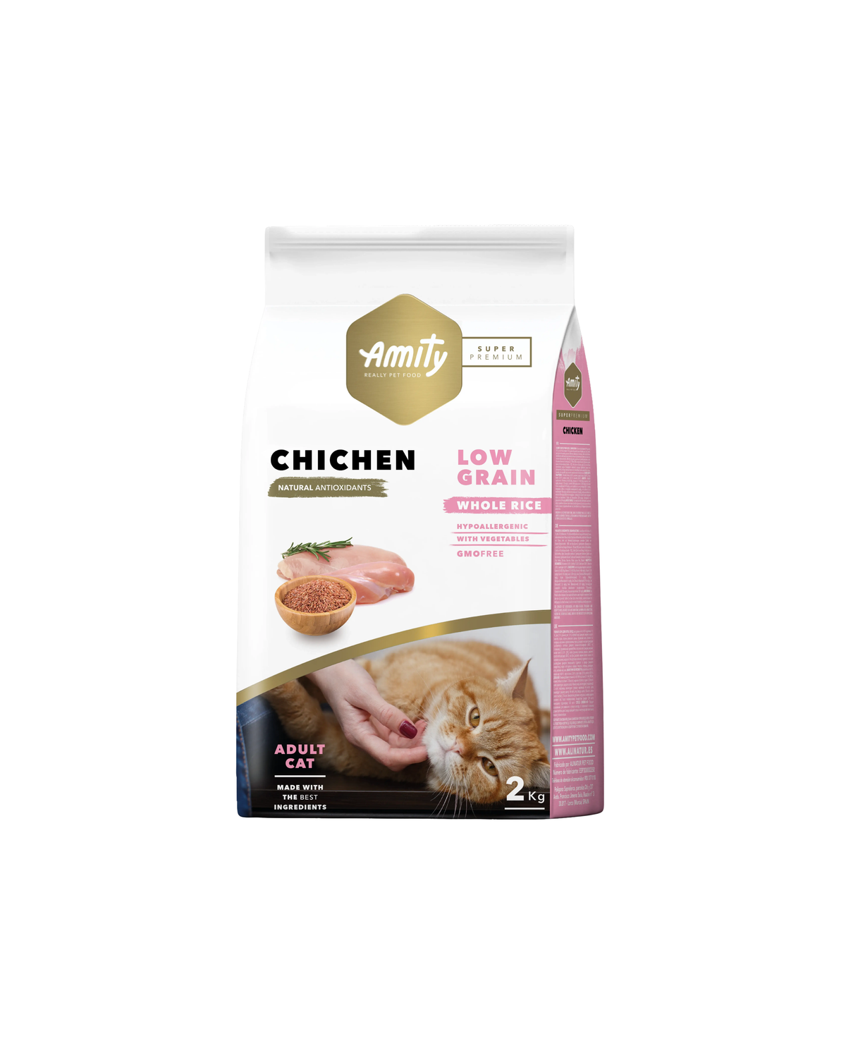 Amity Super Premium Low Grain Chicken Cat Food 2 kg