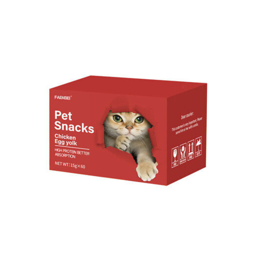 FAENBEI Creamy Cat Lick Treat – 15g x 60pcs