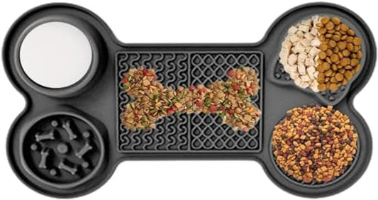 6 in 1 Silicone Pet Feeding Mat