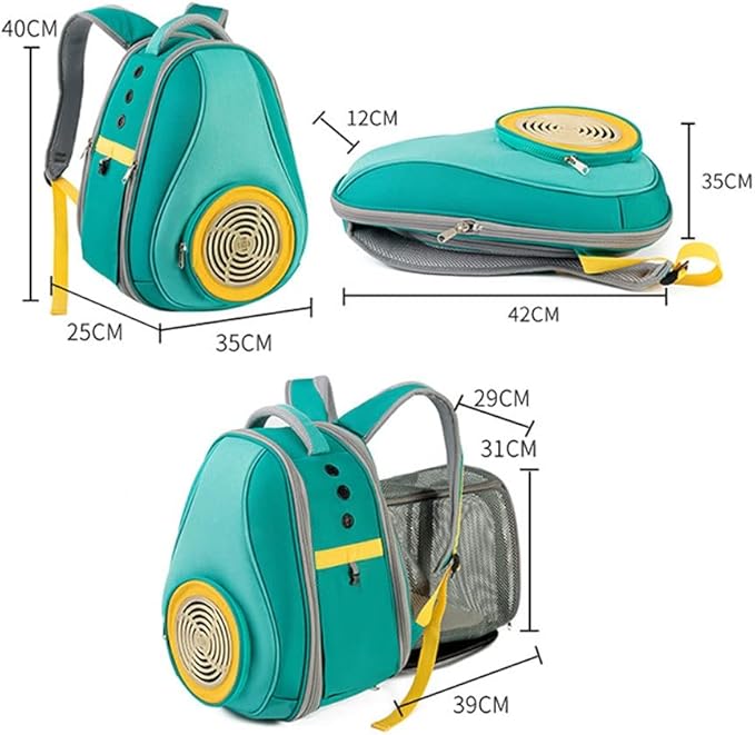 Pet Backpack with Ventilation & Expandable Tent (Bag)