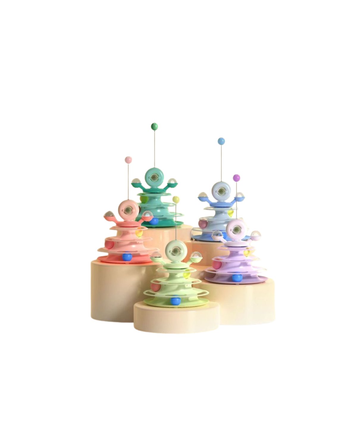 All Four Paws Cat Toy Tower