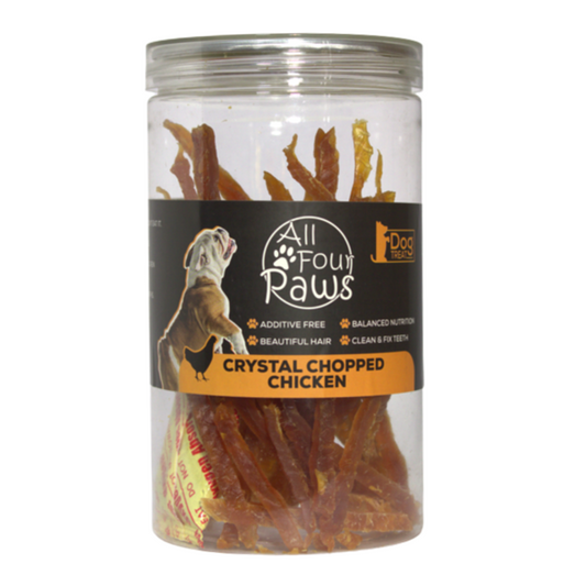 All Four Paws Dog Treat - Crystal Chopped Chicken 100g