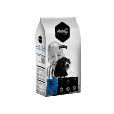 Amity Premium Senior and Light - Chicken and Rice (15kg)