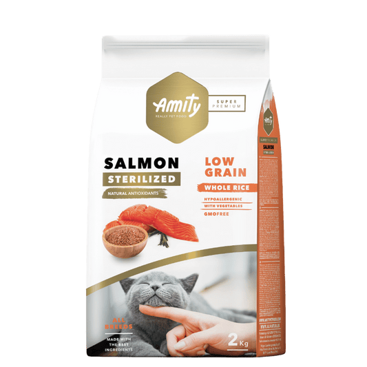 Amity Super Premium Sterilized Cat - Salmon 2Kg