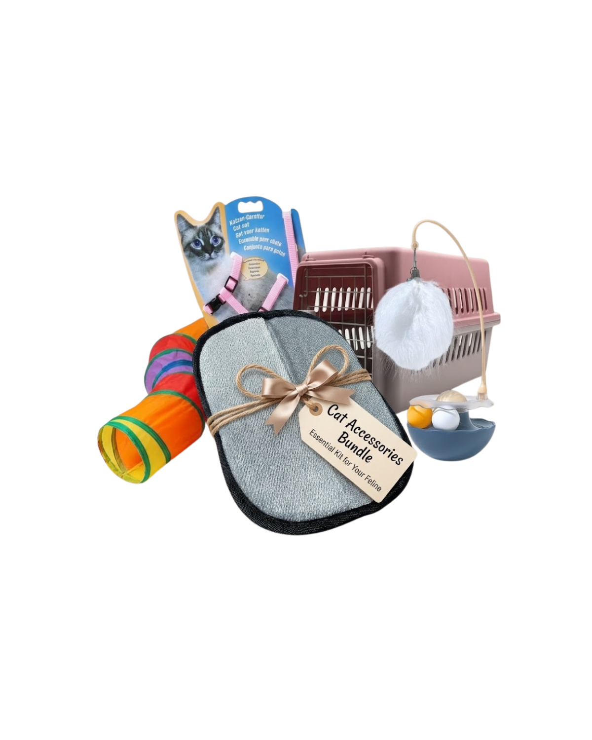 Cat Accessories Bundle - Essential Kit for Your Feline