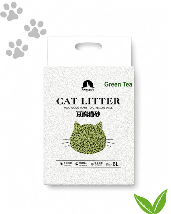 Tofu Cat Litter 6L Green Tea