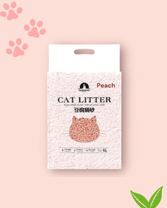 Tofu Cat Litter 6L Peach
