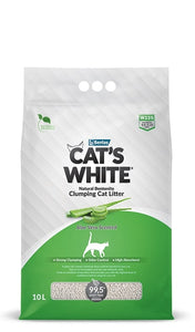 Cat's White Aloe Vera Clumping Cat Litter 10L