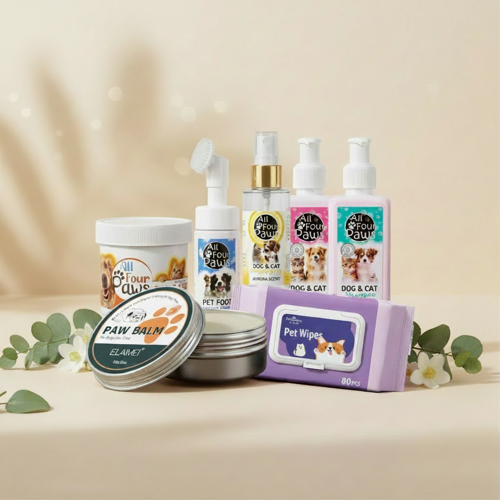 cleaning bundle for cats and dogs from pethills.