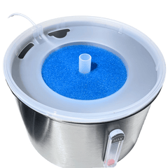 Flower Stainless Steel Fountain 2.2L