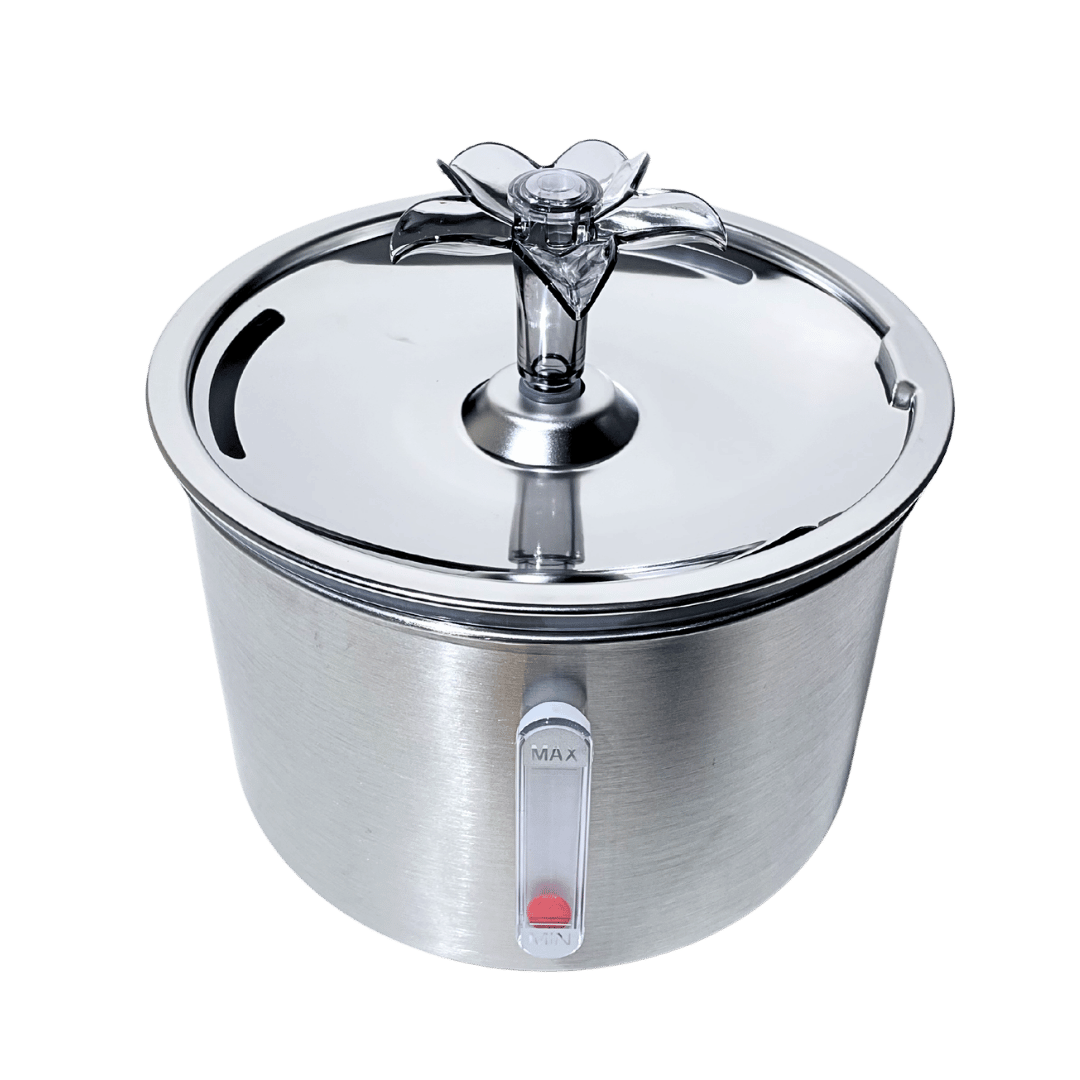 Flower Stainless Steel Fountain 2.2L