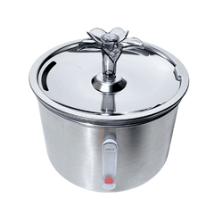 Flower Stainless Steel Fountain 2.2L