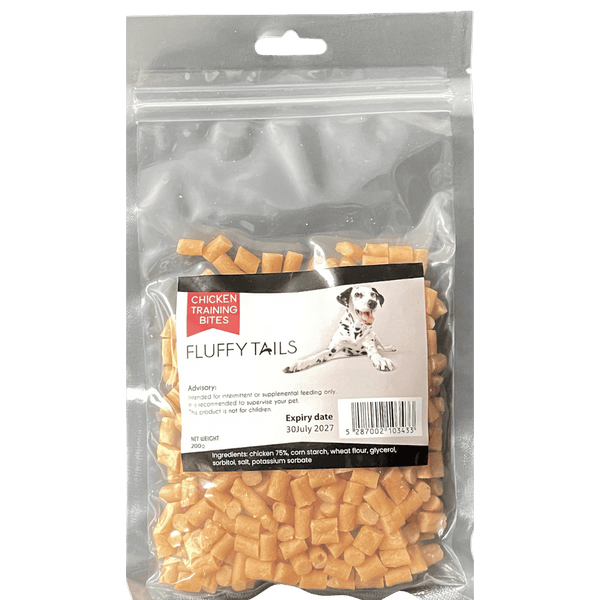 Fluffy Tails Chicken Training Treats 200G