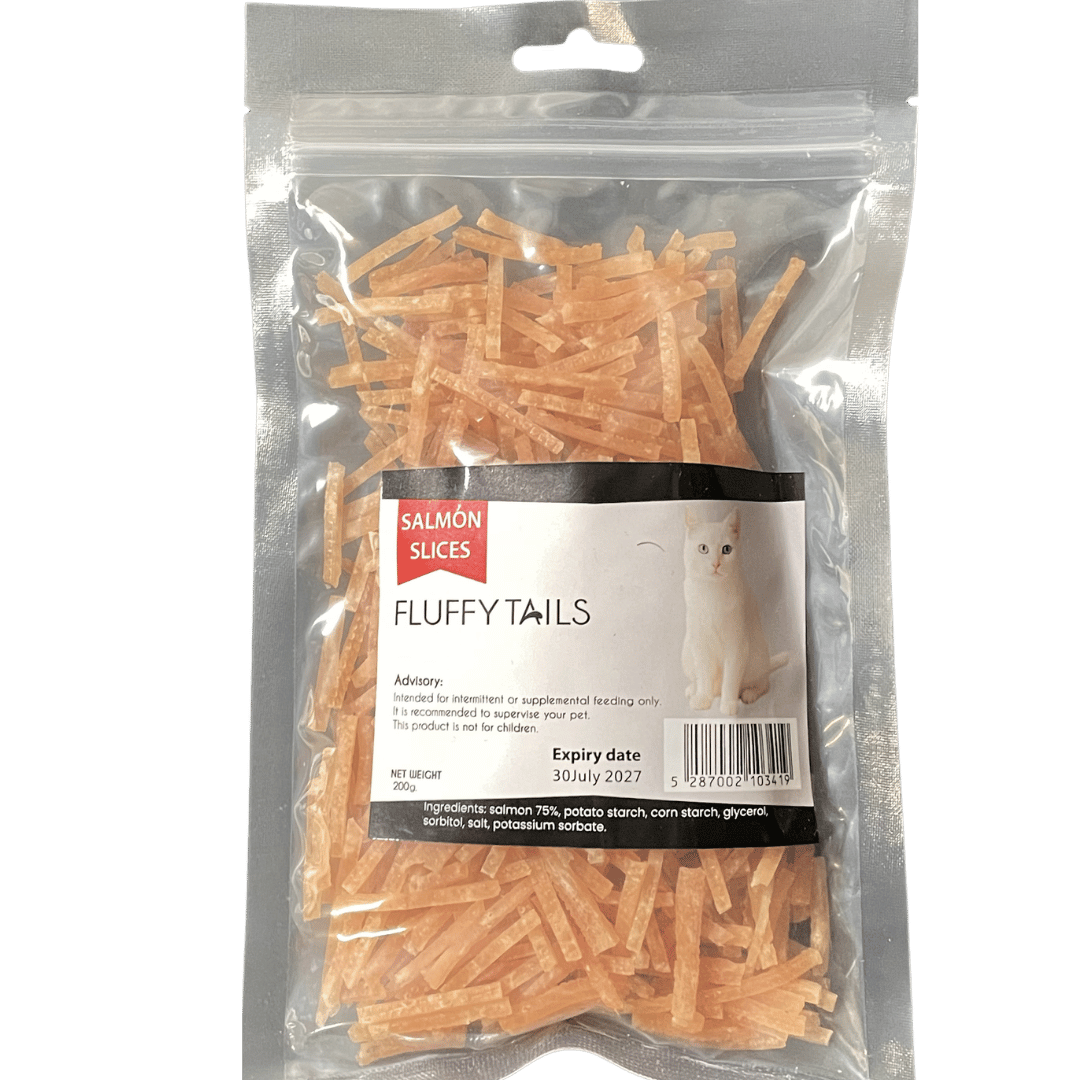 Fluffy Tails Salmon Slices 200G