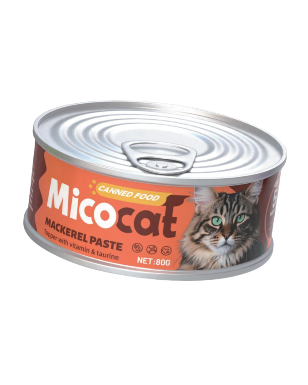 Micocat Fresh Meat Can Mackerel Paste 80g