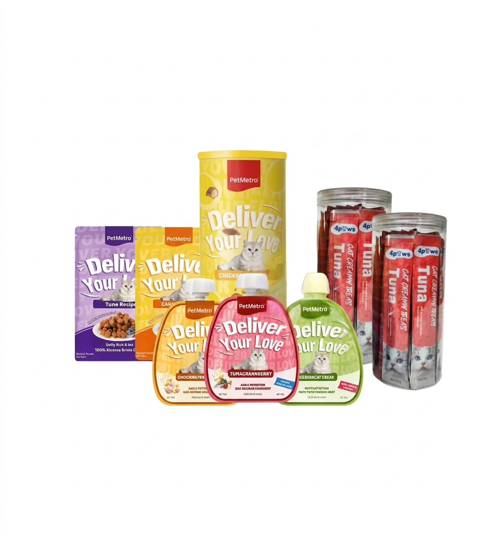PetMetro Deliver Your Love Cat Treats Bundle