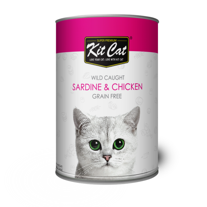 Kit Cat Wild Caught - Grain Free Wet Food 400g