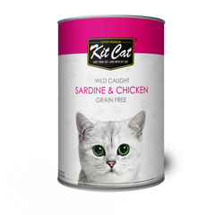 Kit Cat Wild Caught - Grain Free Wet Food 400g