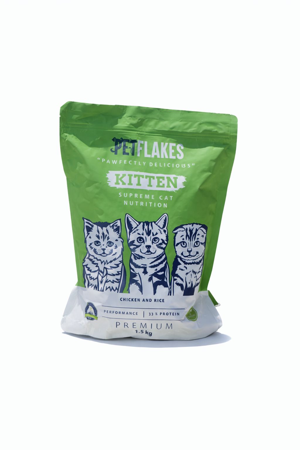 Pet Flakes - Kitten Chicken & Rice 1.5Kg