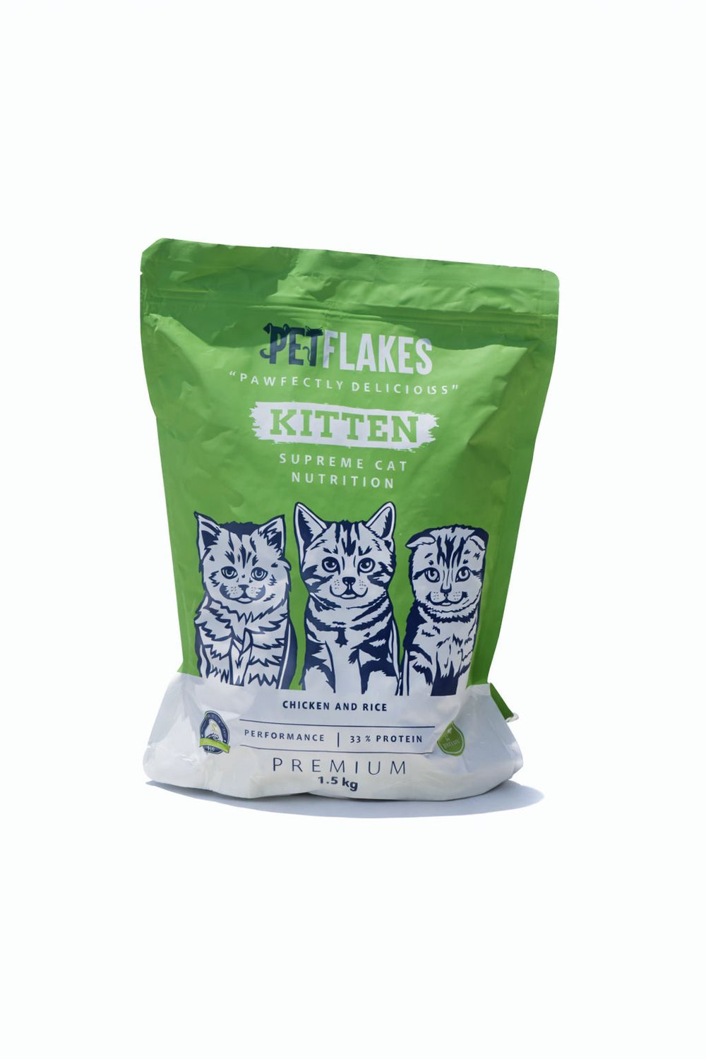 Pet Flakes - Kitten Chicken & Rice 1.5Kg
