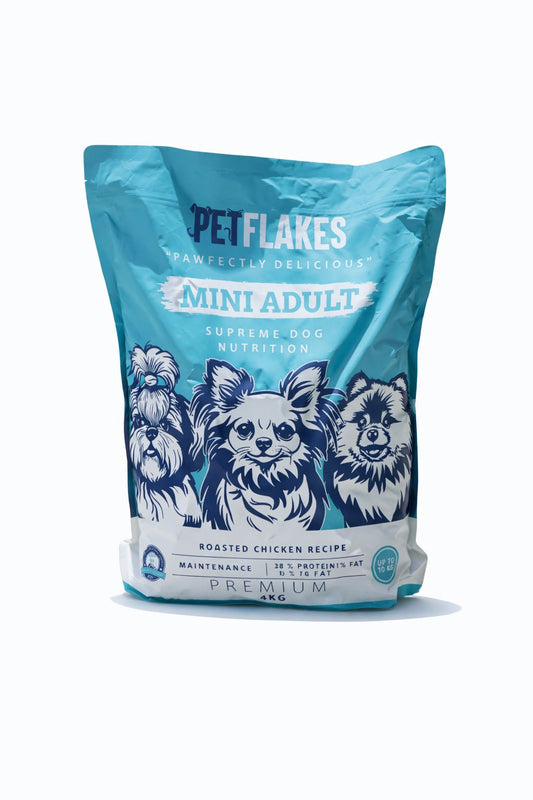 Pet Flakes - Mini Adult Dog Performance Roasted Chicken 4Kg