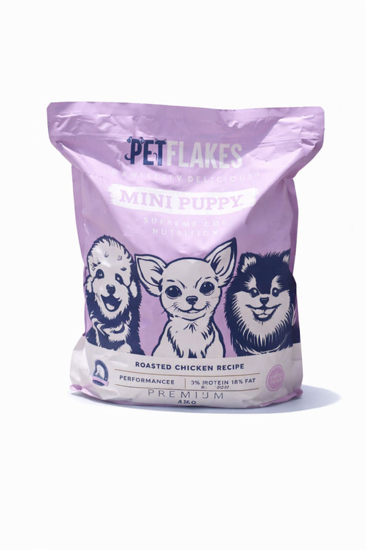 Pet Flakes - Mini Puppy Roasted Chicken 4Kg