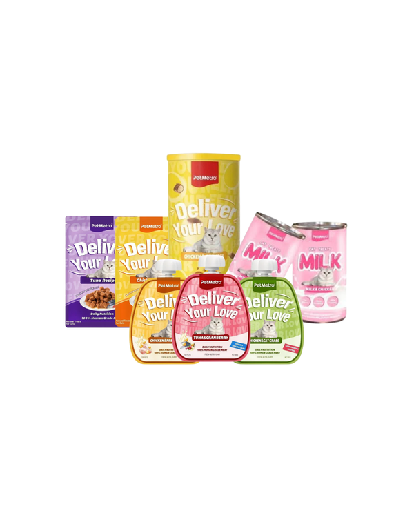 PetMetro Deliver Your Love Cat Treats Bundle