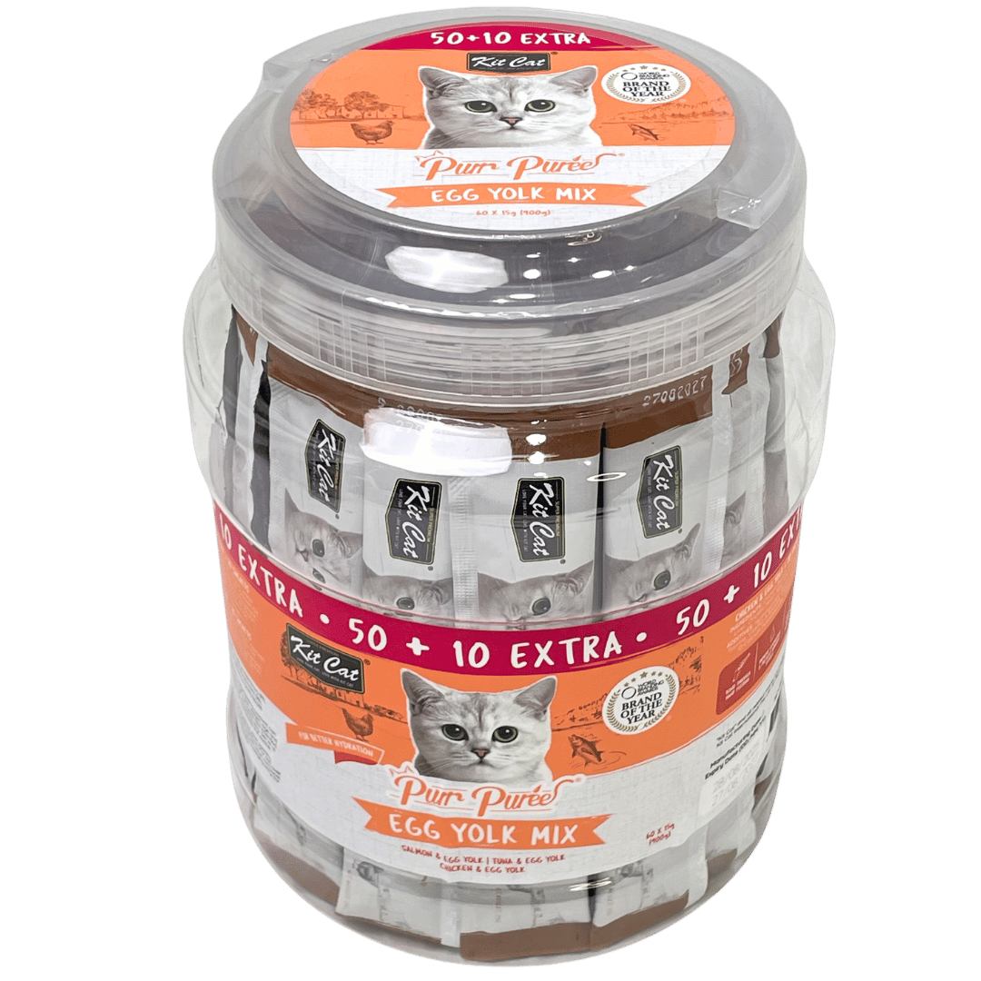 Kit Cat Pur Puree 900 G (60 sachets x 15g)