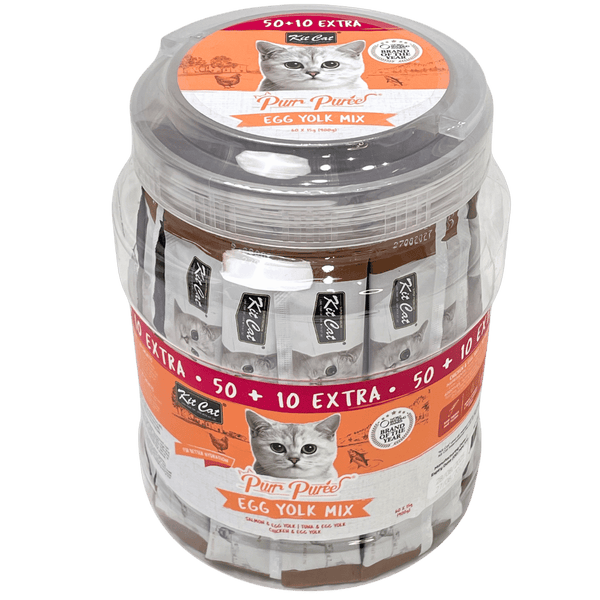 Kit Cat Pur Puree 900 G (60 sachets x 15g)