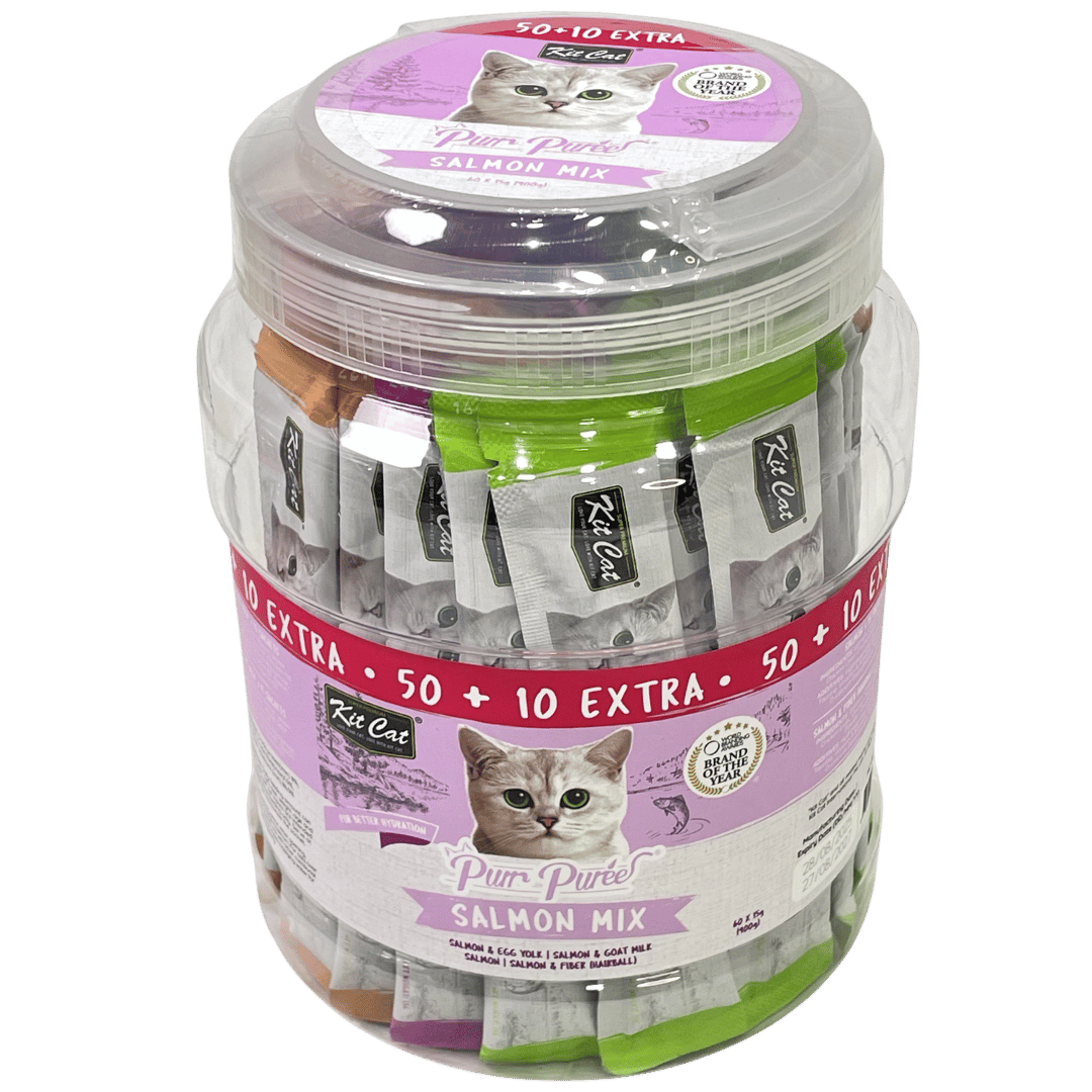 Kit Cat Pur Puree 900 G (60 sachets x 15g)