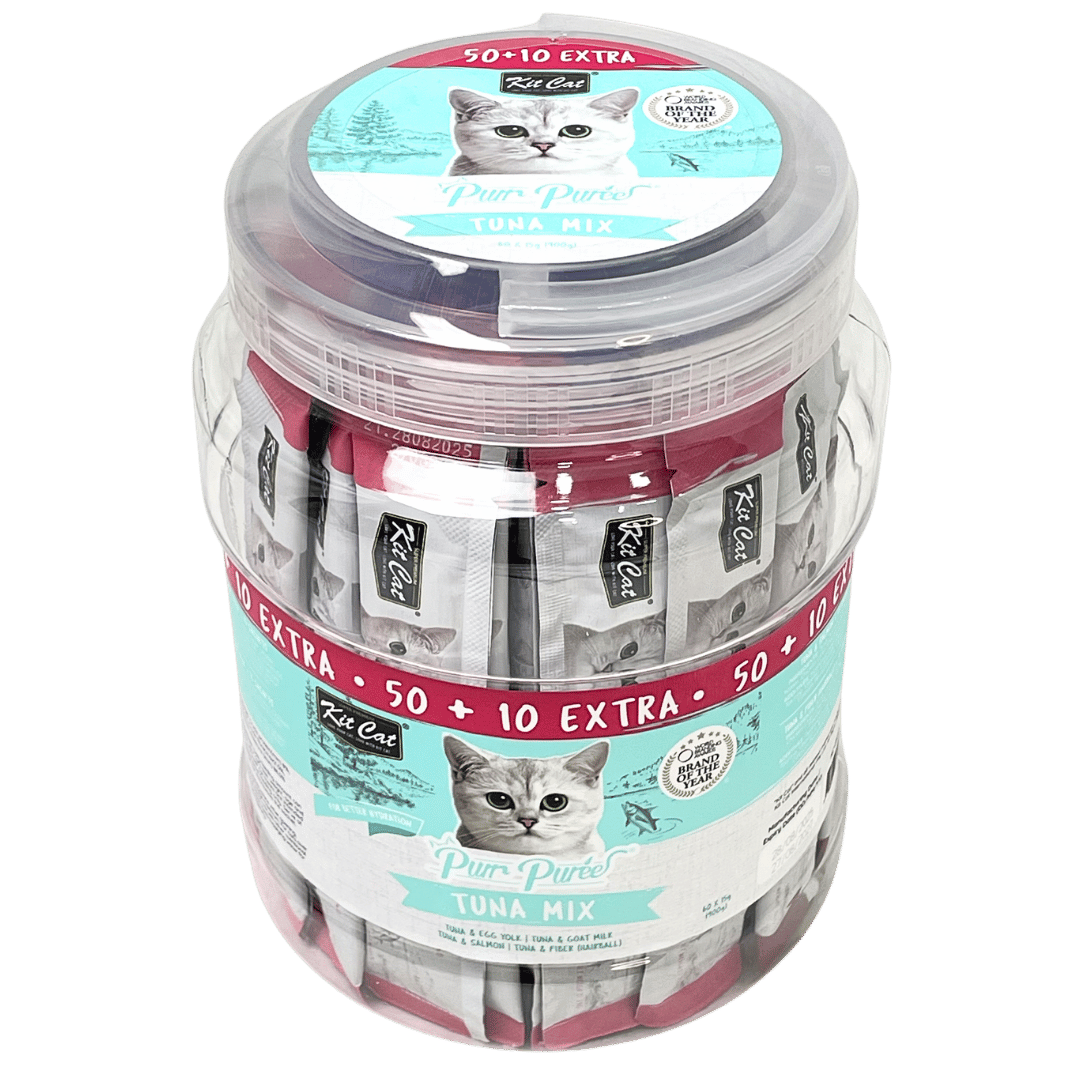 Kit Cat Pur Puree 900 G (60 sachets x 15g)