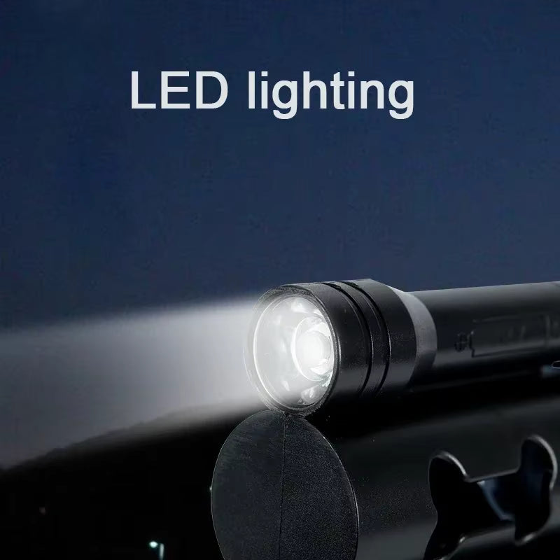 Double Dog Leash 360 with Poop Holder + LED