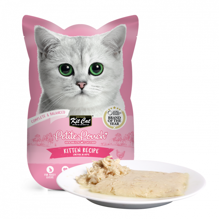 Kit Cat Petite Pouch (Kitten) - Premium Wet Cat Food 70G