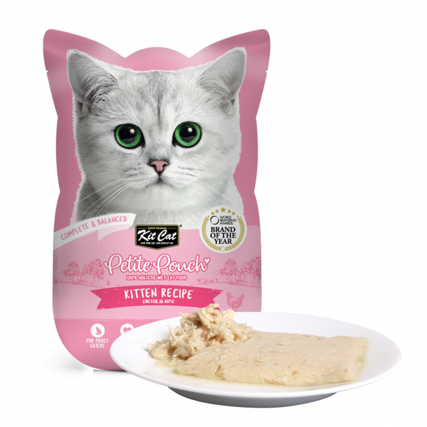 Kit Cat Petite Pouch (Kitten) - Premium Wet Cat Food 70G