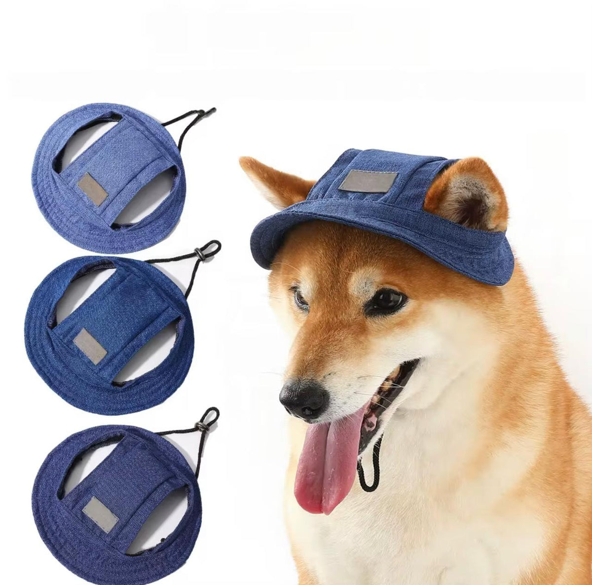 Dog Baseball Cap denim