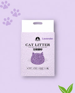 Tofu Cat Litter 6L Lavender
