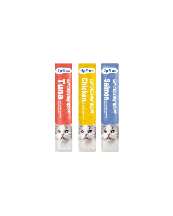 PetMetro Cat Creamy Treats - Tuna, Chicken, Salmon
