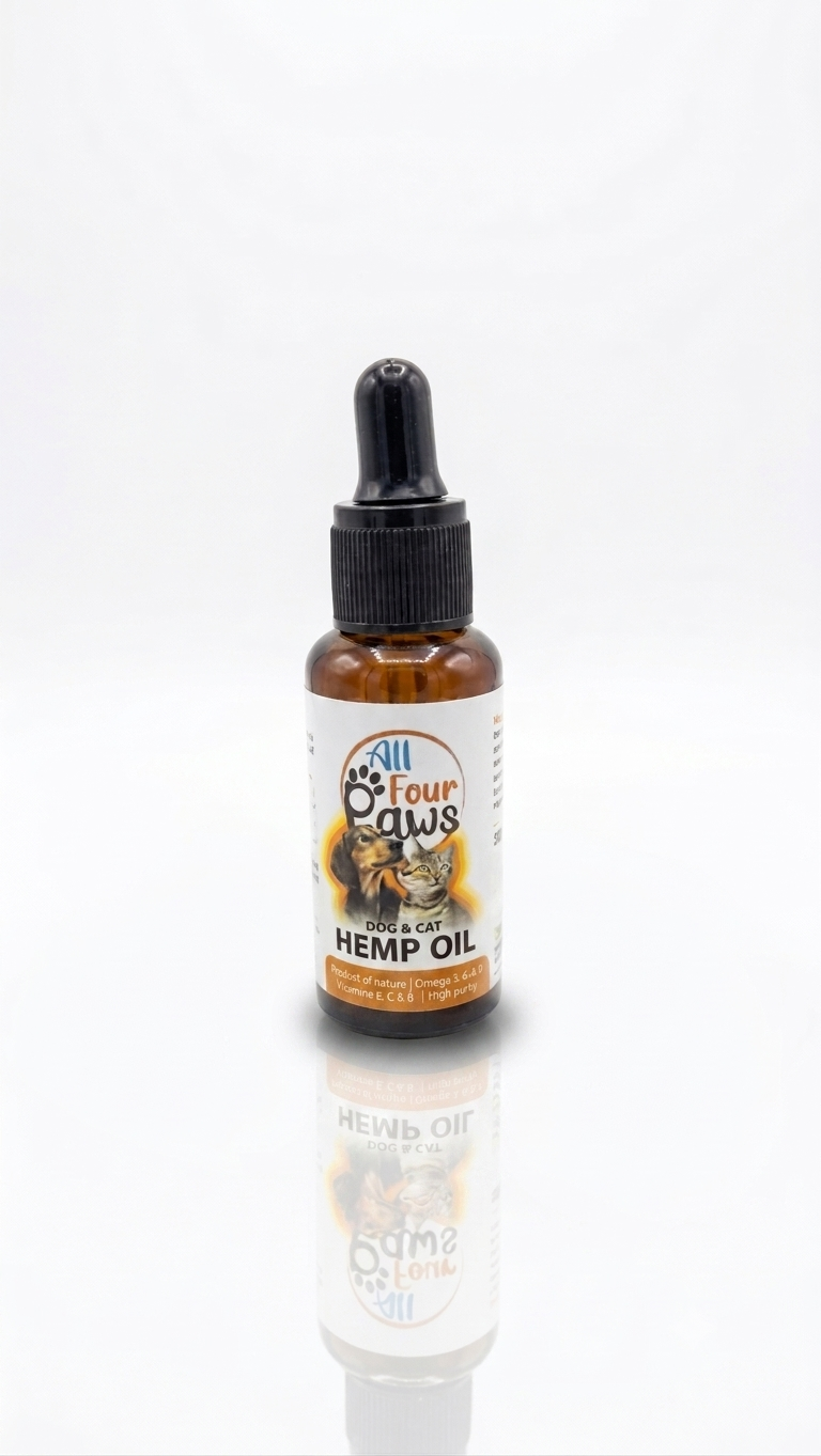 All Four Paws Dog & Cat Hemp Oil 30ml