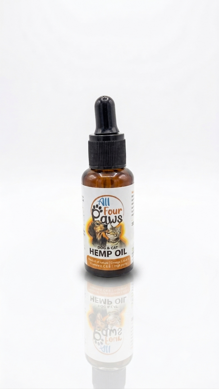 All Four Paws Dog & Cat Hemp Oil 30ml