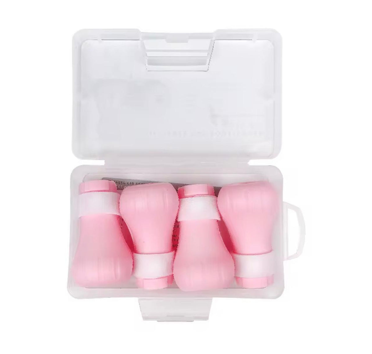Silicone Pet Bath Shoes set of 4