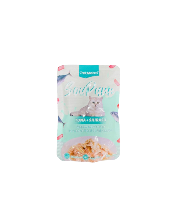PetMetro Soupurr Pouch - Tuna & Shirasu