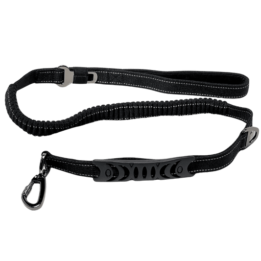 Tactical Leash Black with Seatbelt